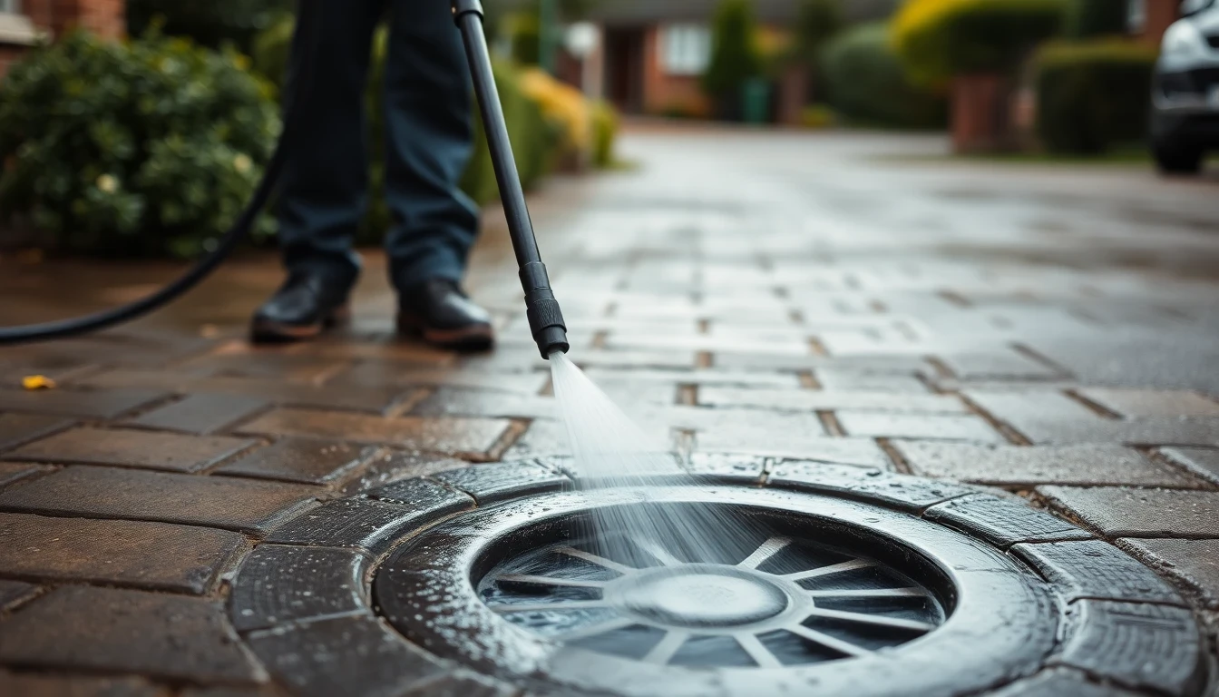 Drain Jetting in Camberley, Surrey