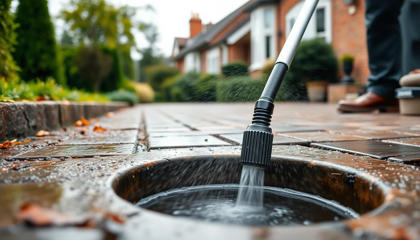 Drain Jetting in Farnham, Surrey
