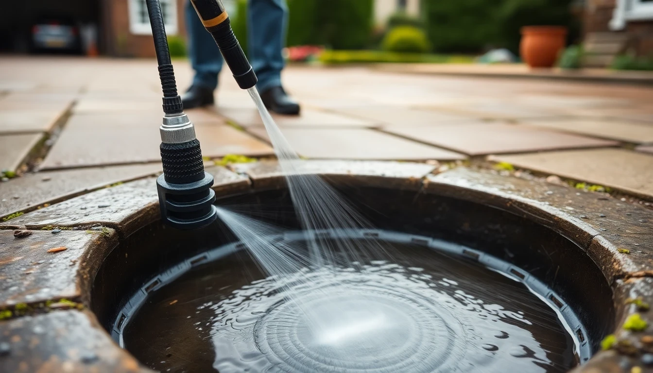 Drain Jetting in Guildford, Surrey
