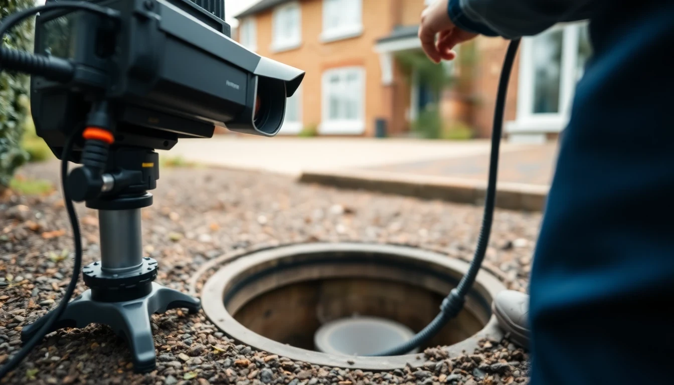 CCTV Drain Surveys in Sandhurst, Berkshire