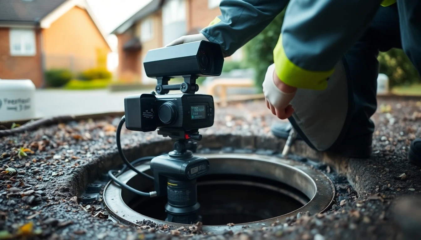 CCTV Drain Surveys in Yateley, Hampshire