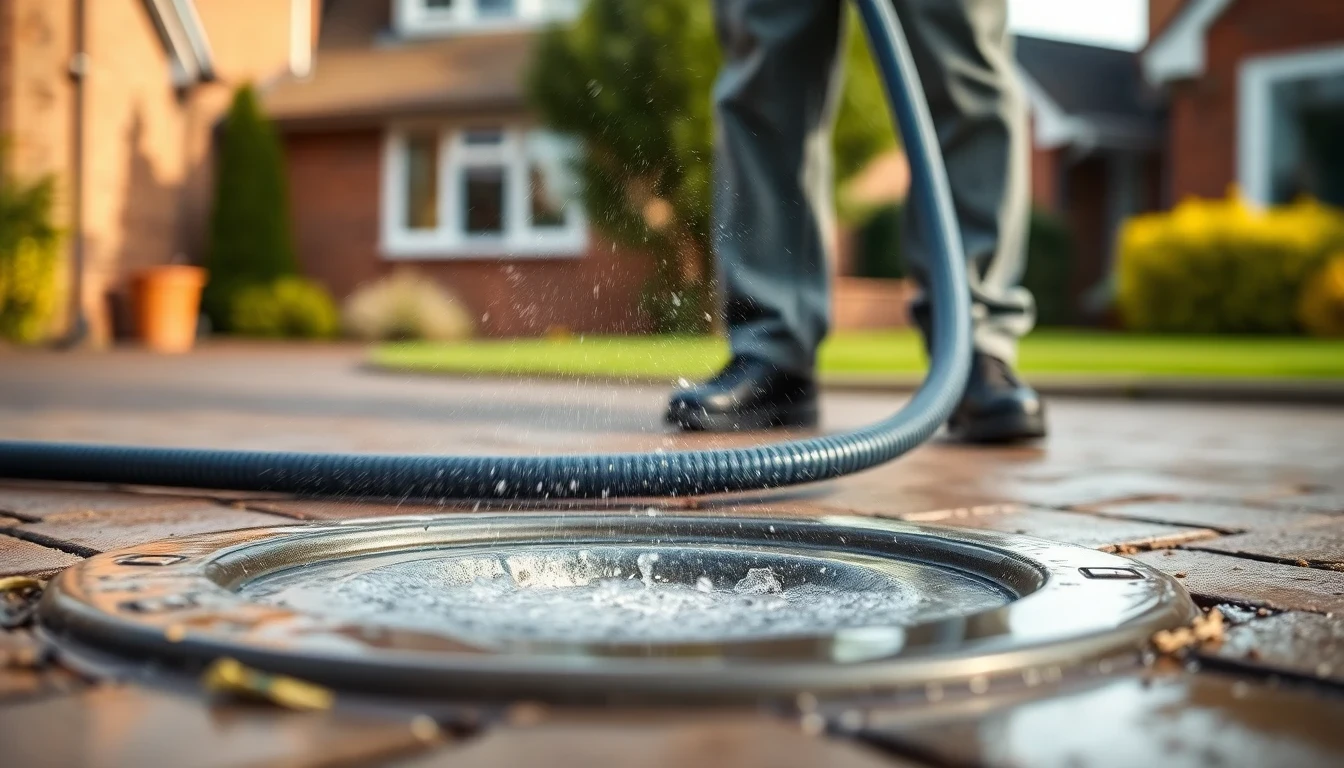 Drain Jetting in Yateley, Hampshire