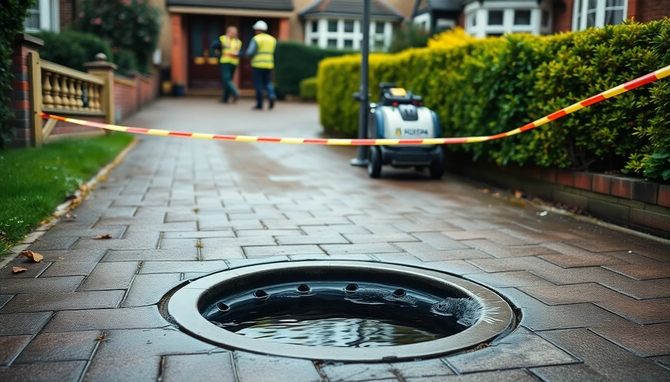 Sewage Emergency in Aldershot, Hampshire